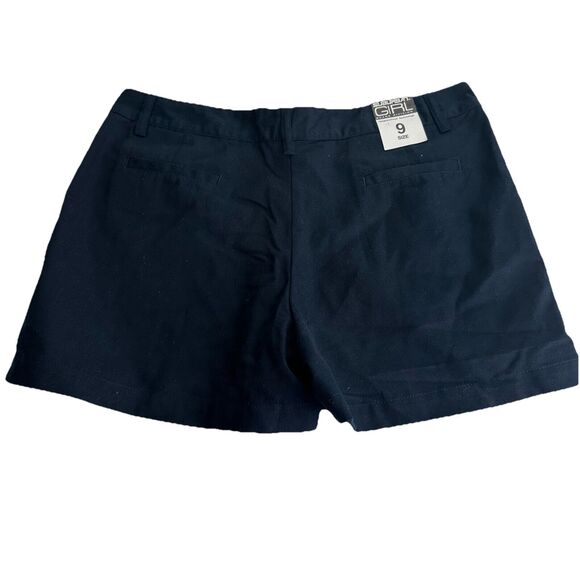 vintage suburban girl blue Canvas shorts Size 9 - Picture 2 of 6